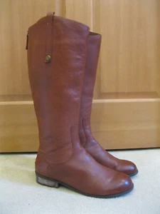 Array 'Derby' Leather Equestrian Boot Sz 12W GUC - Picture 1 of 9