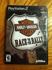 Harley Davidson Race To The Rally PS2 - BRAND NEW SEALED - Black Label