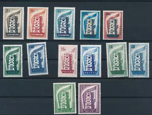 Europa CEPT MNH 1956 Year Set Steel Frame and Flag - Picture 1 of 1