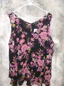NUEVO CON ETIQUETAS LANE BRYANT FLORAL Cami TALLA 24... ¡¡GUAU!!! - Imagen 1 de 4