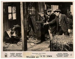 William at the Circus Original Lobby Card Brian Weske William Graham in a barn