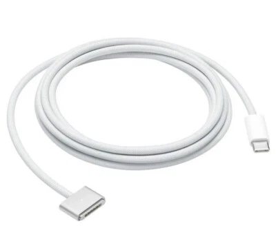OFFICIAL GENUINE APPLE 2M USB-C TO MAGSAFE 3 CABLE FOR MACBOOK - SILVER ORIGINAL - Image 1 of 4