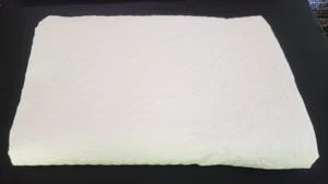 Ikea OFELIA VASS White Full/Queen 100% Cotton Dobby Weave Duvet Cover 88"x85" - Picture 1 of 9