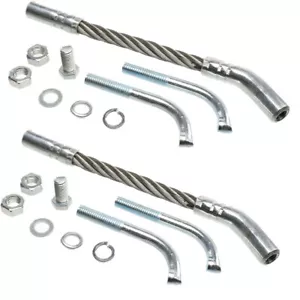 Snowmobile Left and Right Ice & Snow Scratchers Reverse Kit - Foto 1 di 10