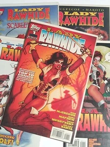 Lady Rawhide Zorro Comic Book Lot 1994 NM Wizard Topps Comics (5 Bücher) - Bild 1 von 8