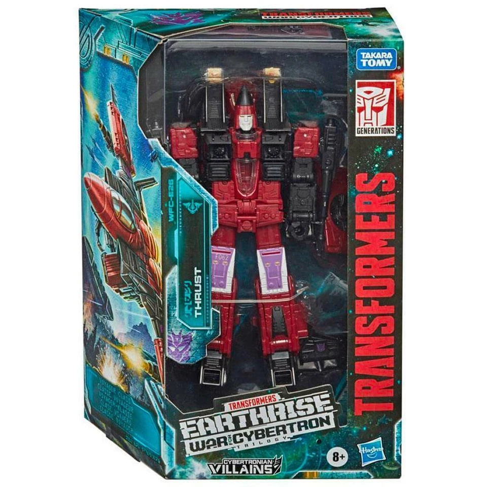 Hasbro Transformers Earthrise War for Cybertron Thrust 7 inch Action Figure - E7844