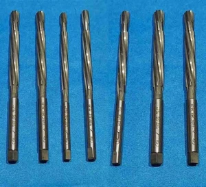 7x VALVE GUIDE REAMER CUSTOM MADE 216,236,276,324 HIGH SPEED STEEL SELF PILOTED - Picture 1 of 4