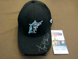 MIGUEL CABRERA FLORIDA MARLINS SIGNED AUTO SPRING TRAINING NEW ERA CAP HAT JSA - Picture 1 of 4