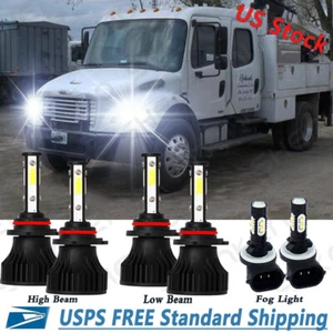Faro LED para Freightliner Business Class M2 9005 9006 + 881 bombillas antiniebla - Imagen 1 de 12