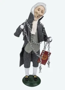 Colonial Byers Choice Christmas Marley's Ghost 205 Rivenditore Autorizzato - Foto 1 di 7