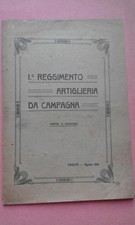 1°REGG. ART. DA CAMPAGNA ,TRIESTE AGOSTO, 1919, ALBO D'ORO CADUTI, FERITI W.W.1°
