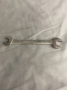 Vintage Craftsman SAE 3/8” 7/16” Open End Wrench V Series Tool USA - Foto 1 di 8