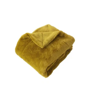 Plaid Pelzeffekt Doppelflanell - 125x150 cm - Bild 1 von 4