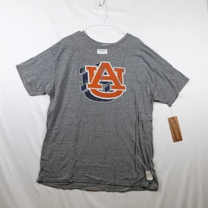 Auburn Tigers Shirt Mens 2XL Gray NCAA College Football Retro Brand Tee Soft - Picture 1 of 9