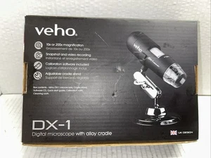 Veho Dx-1 Digital Microscope 10x Or 200x Magnification, Snapshot, Video Record - Picture 1 of 4