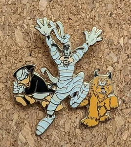 Disney Pin Mumie Goofy Vampir Donald Werwolf Pluto Halloween Sammlung 2006 - Bild 1 von 2