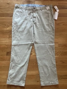Pantalones de hombre Tommy Bahama caqui Boracay delanteros planos 38X30 nuevo con etiquetas precio de venta sugerido por el fabricante 129 USD - Imagen 1 de 4