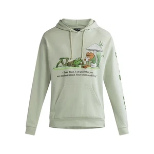Frog & Toad Men's Best Friend Pullover Hoodie Sweatshirt Large - Picture 1 of 3