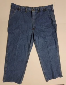 Carhartt Jeans Mens 46x32 Carpenter Loose Original Fit - Picture 1 of 8