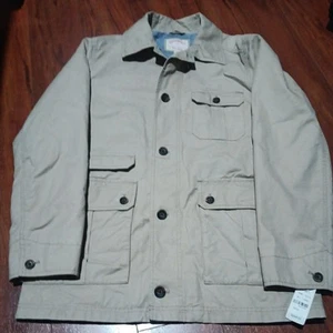 Brooks Brothers Cargo Jacket Tan Sz Med - Picture 1 of 3