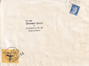 Cover Germany Bohemia Czechoslovakia WWII 1942 Sudentenland Feldpost Rare - Picture 1 of 2