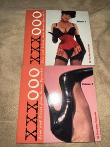 Xxxooo Love and Kisses from Annie Sprinkle Vol. 1 & 2 One Two Postcard Book - Picture 1 of 9