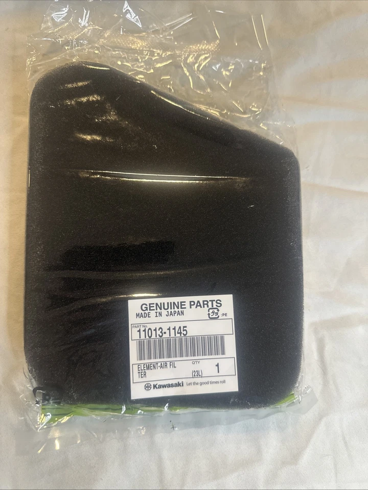 NEW 1987-2004 GENUINE KAWASAKI AIR FILTER ELEMENT LAKOTA 300  MOJAVE 250 KFX250 - Image 1 of 2