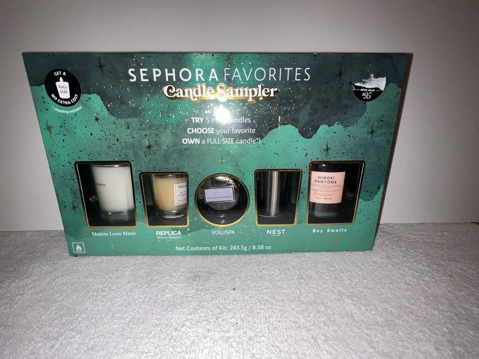 Sephora Favorites Holiday Candle Sampler 5pc Set NEW IN BOX••🎁 - Image 1 of 4