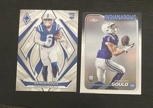 Anthony Gould 2 cartas novato RC Colts  - Imagen 1 de 2