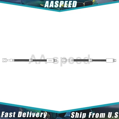 Тормозная магистраль гидравлического шланга переднего тормоза для Saab 9-3 2010 2009 2007 2006 - Изображение 1 из 4