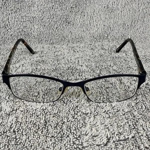 Banana Republic Eyeglasses Frames DIEDRA Blue Brown Tortoise Rectangle 48-16-135 - Picture 1 of 10