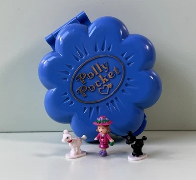 Polly Pocket FIFI’s PARISIAN APARTMENT 100% COMPLETE 1990 Vintage Bluebird - Image 1 of 4