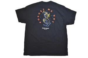 Death Coast Supply Mens Forget Me Not Mermaid Graphic Black Shirt New M, XL - Picture 1 of 5