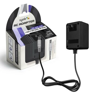 Super Nintendo SNES Console AC Power Adapter - OEM Replacement Cable by XYAB NEW - Image 1 of 3