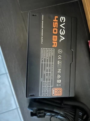 EVGA 450 BT 80+ Bronze 450W Power Supply (100-BT-0450-B1) - Image 1 of 2