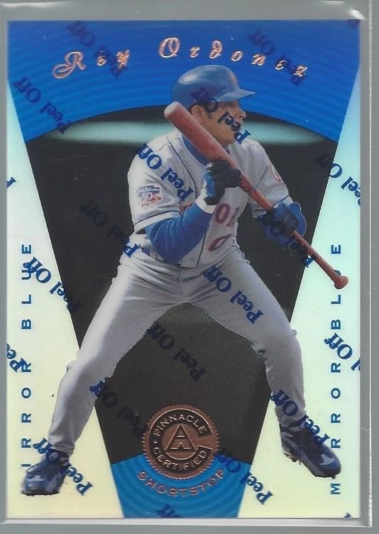 1997 Pinnacle Certified Mirror Blue Rey Ordonez - Image 1 of 1