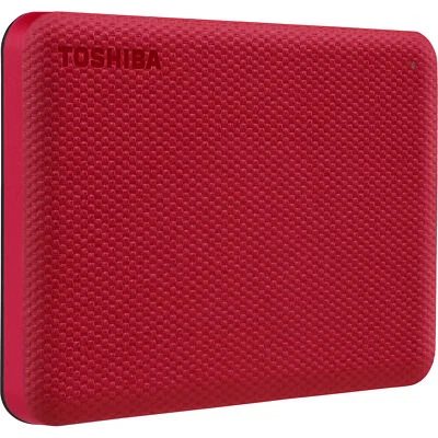 Toshiba Canvio Advance 4 TB, Festplatte, rot - Bild 1 von 4