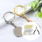221X Alloy Keyring With ,W/ Jump Rings ,Screw Eye Pins