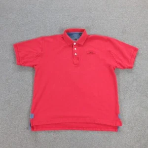 Orvis Herren Shirt " Large Rot Kurzarm Polo Golf Rugby - Bild 1 von 21