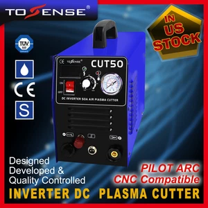 50A DC INVERTER SOR AIR PLASMA CUTTE Pilot Arc WITH WSD60 torch Cnc Compatible - Picture 1 of 6