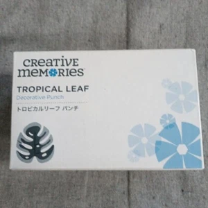 Creative Memories TROPICAL LEAF Decorative Punch FROM JAPAN - Picture 1 of 1