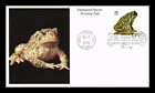 DR JIM STAMPS US COVER WYOMING TOAD ENDANGERED SPECIES FDC MYSTIC CACHET