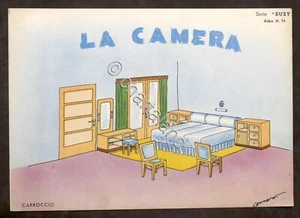 Costruzioni carta da ritagliare Albo N. 24 - La Camera - ed. Carroccio anni '50 - Picture 1 of 4