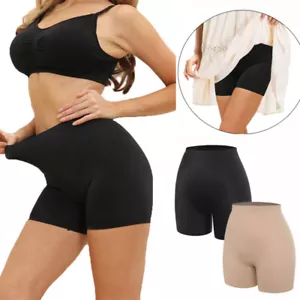 Women Slip for Under Dress Tummy Control Seamless Body Shaper Slip Shorts Pants - Picture 1 of 29