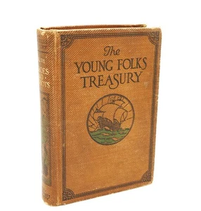The Young Folks Treasury Volume VII Heros And Patriots Antique American Classic - Picture 1 of 5