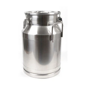 20L/30L/40L/50L/60L Stainless Steel Milk Bucket Milk Can Barrel Milk Canister US - Picture 1 of 50