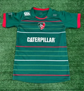 Leicester Tigers Rugby 2014 Home Pro Jersey Canterbury Child Boy 13 Years Shirt - Picture 1 of 10