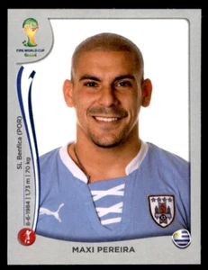 Panini World Cup 2014 (Swiss Platinum Version) Maxi Pereira Uruguay No. 265 - Picture 1 of 2