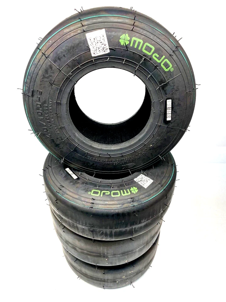 New Kart Mojo C2 Tyre Set Rotax Micro Mini MAX Inter 950mm Cadet UK Tyres -