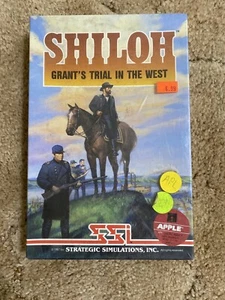 Vintage 1987 Apple II Game Shiloh Strategic Solutions New SEALED Super Rare! - Picture 1 of 6